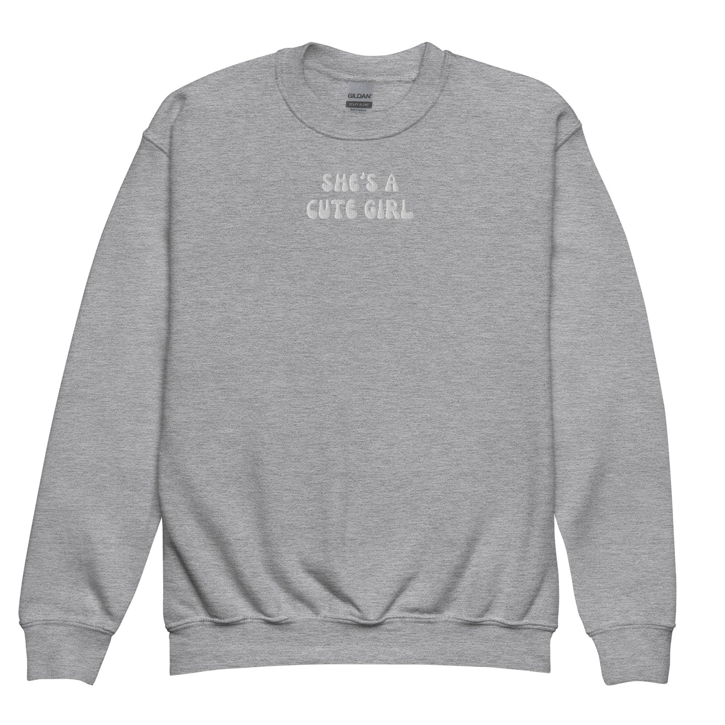 "She's A Cute Girl" Youth Sweatshirt