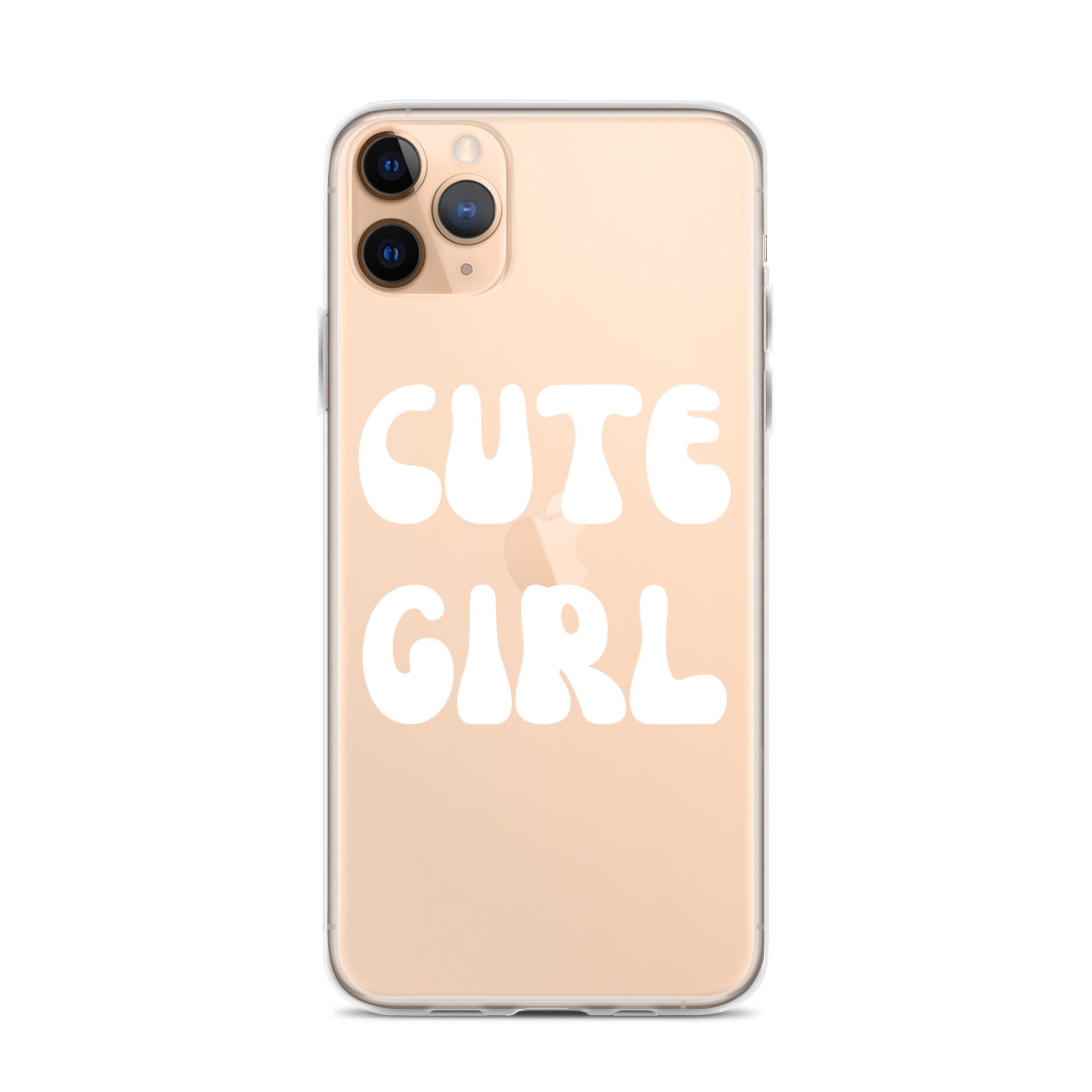Cute Girl” Clear Case for iPhone® – CHELSEA BANANAS Cute Girl” Clear Case for iPhone® – CHELSEA BANANAS