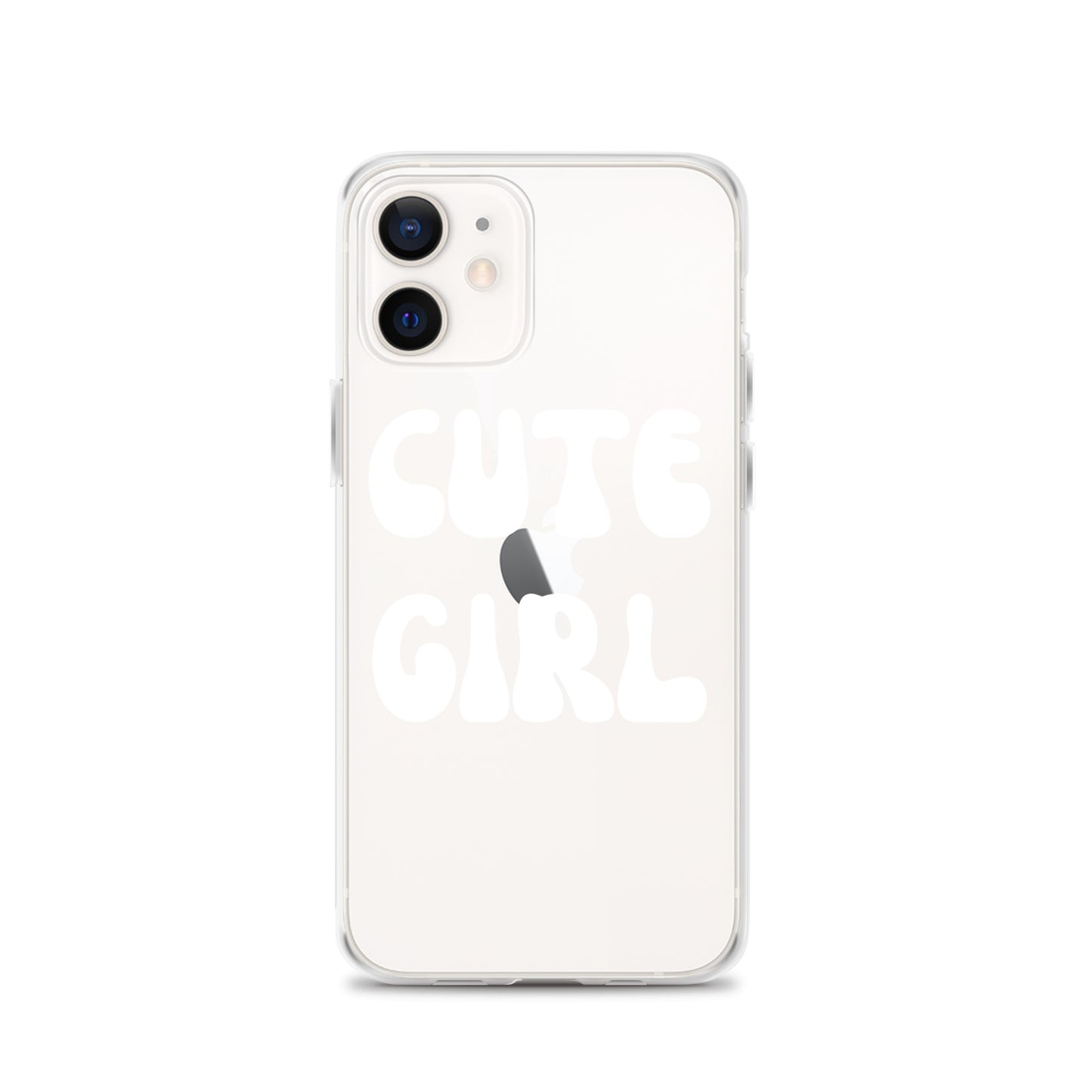 “Cute Girl” Clear Case for iPhone®