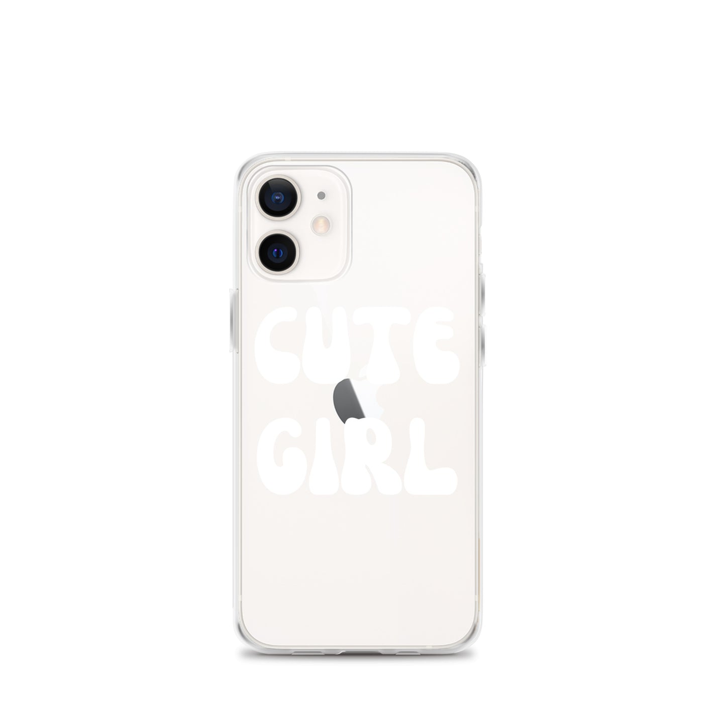 “Cute Girl” Clear Case for iPhone®