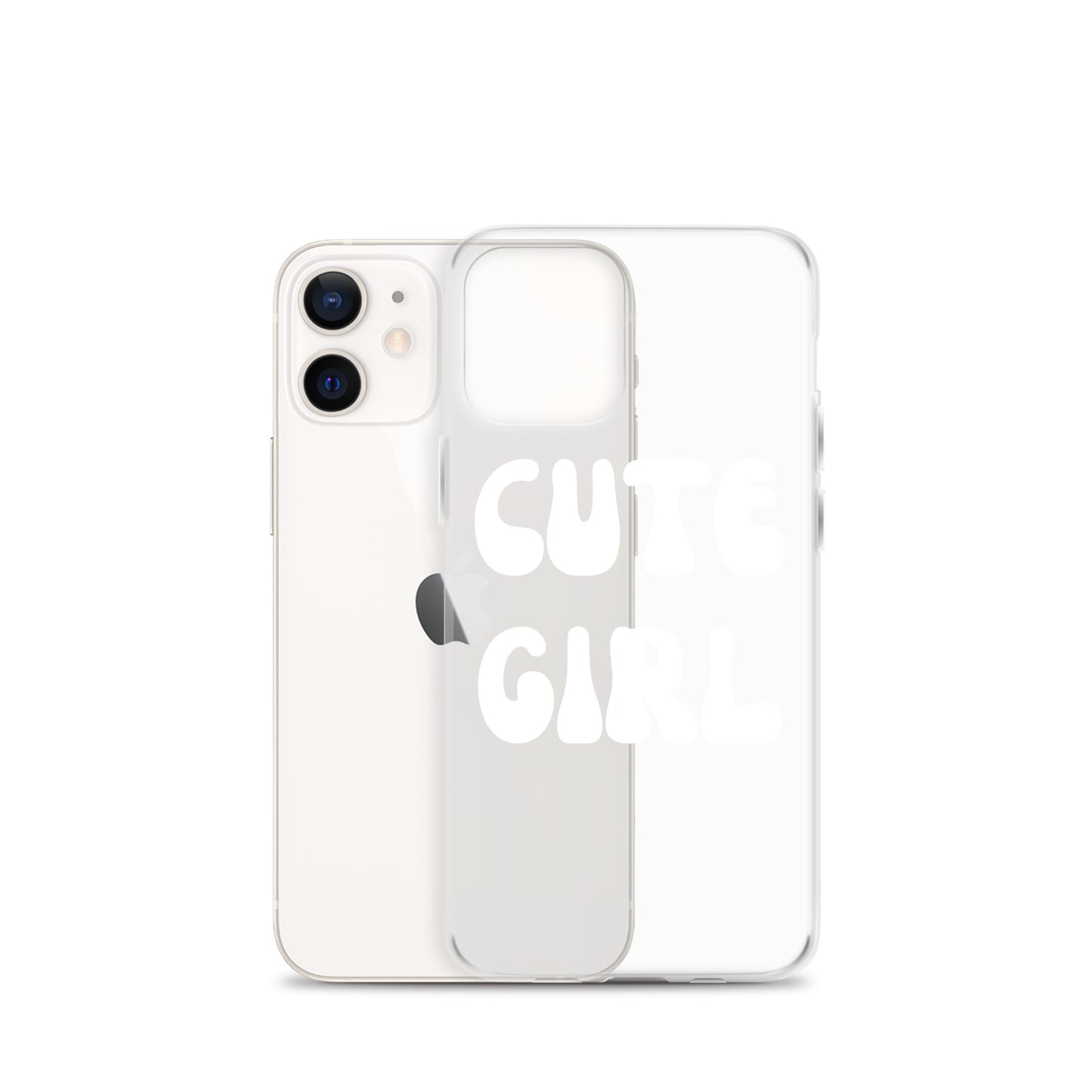 “Cute Girl” Clear Case for iPhone®