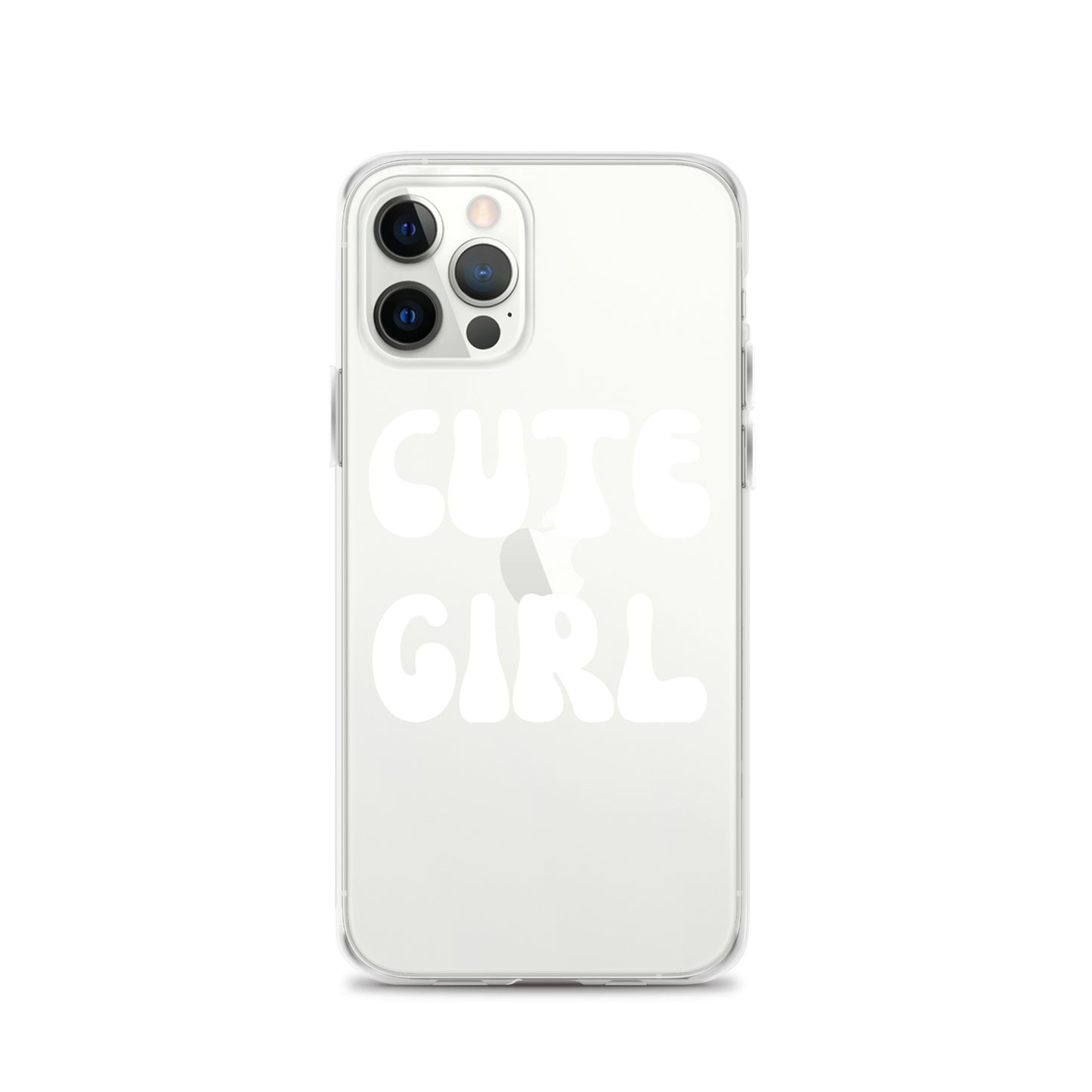 “Cute Girl” Clear Case for iPhone®