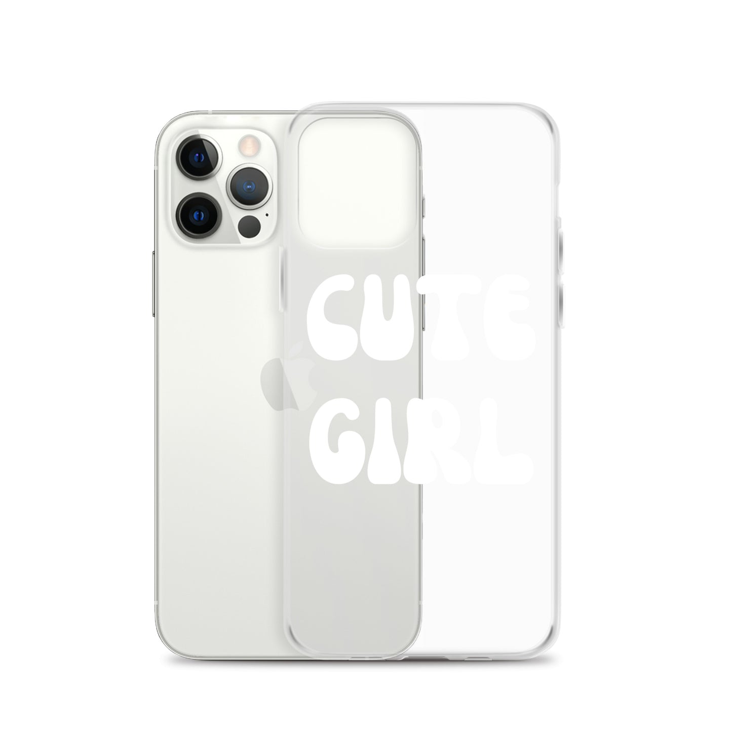 “Cute Girl” Clear Case for iPhone®