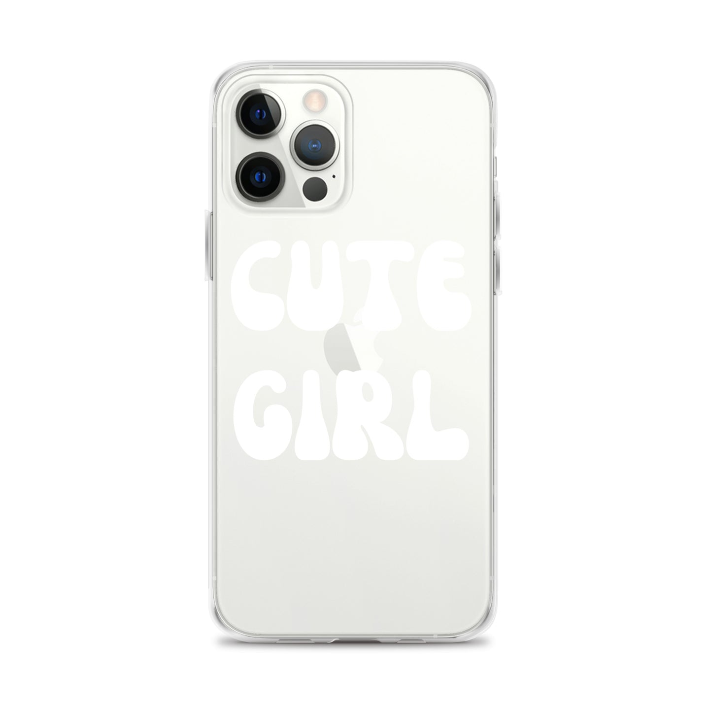 “Cute Girl” Clear Case for iPhone®