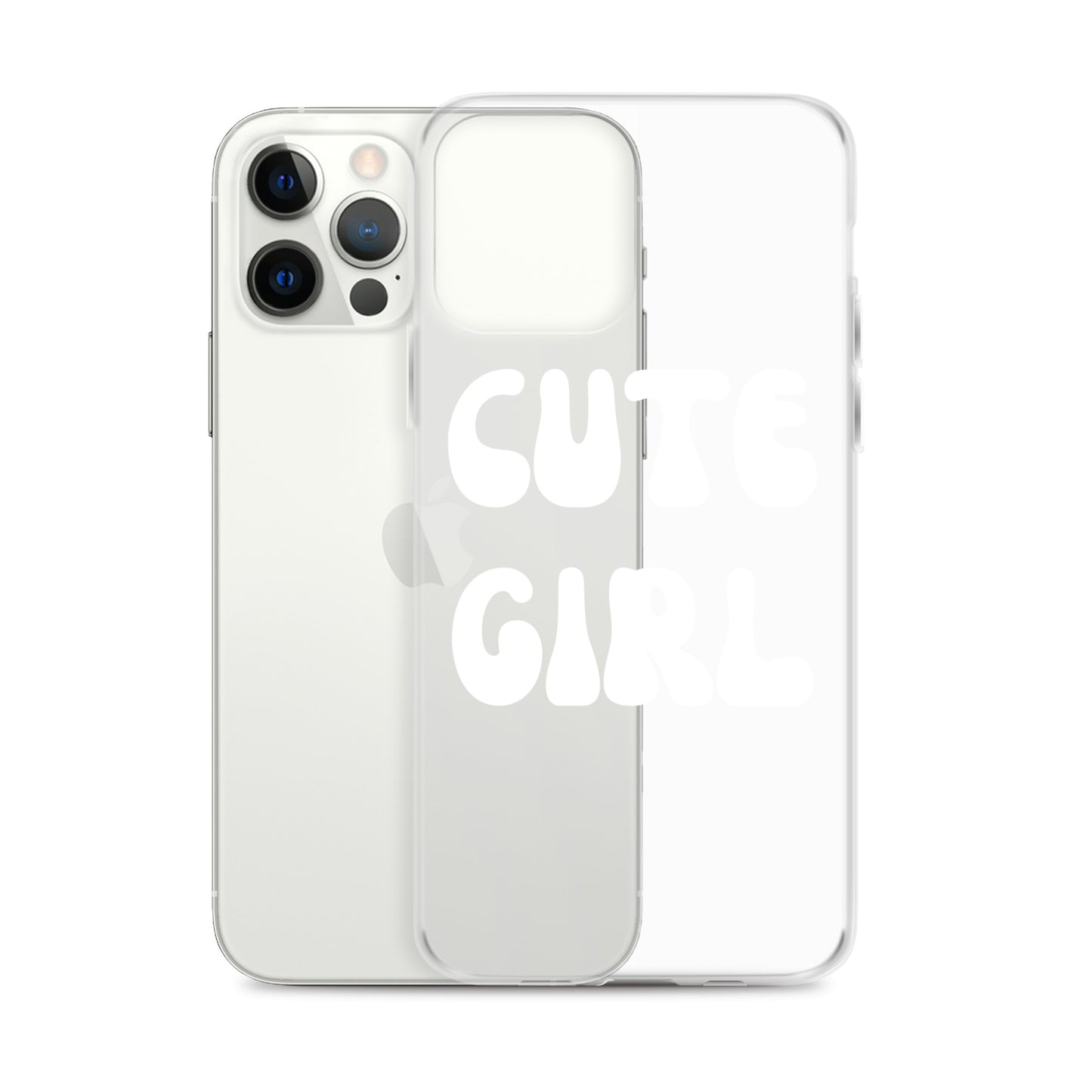 “Cute Girl” Clear Case for iPhone®