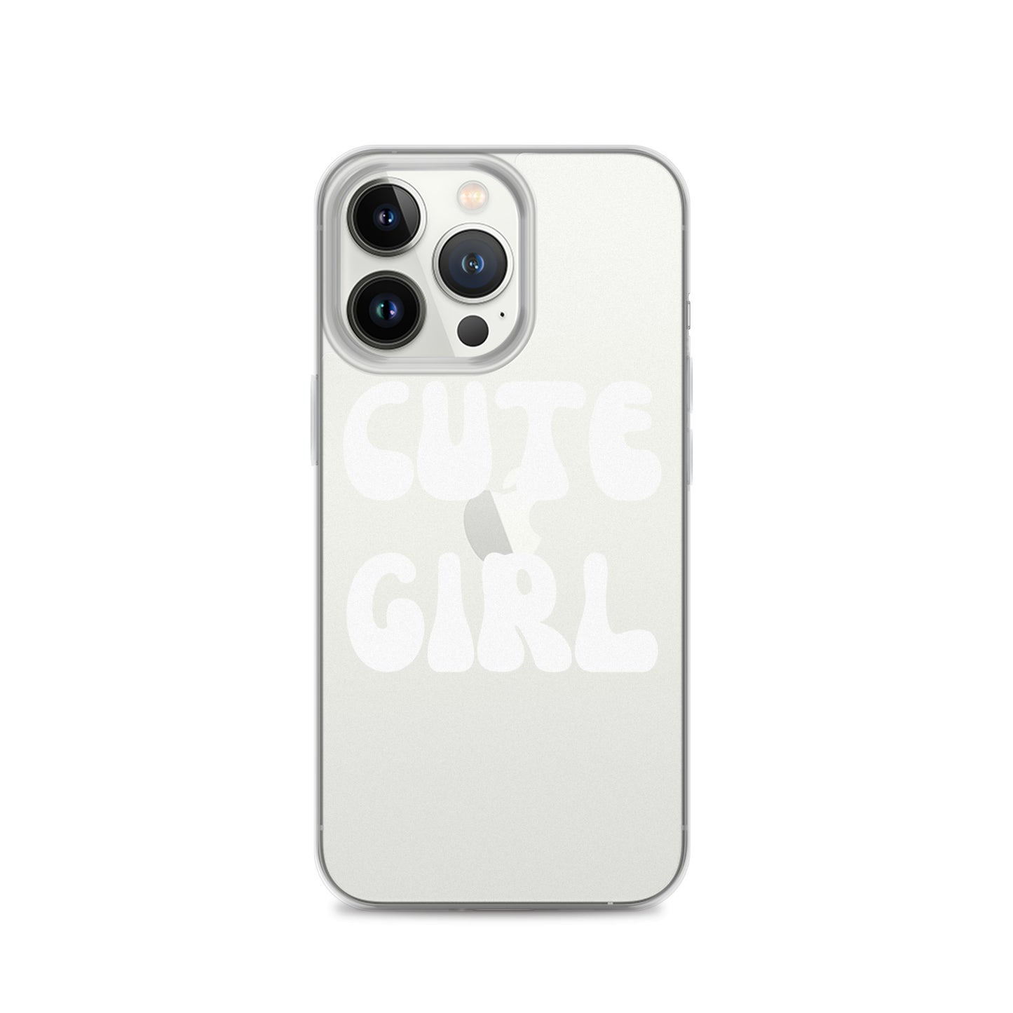 “Cute Girl” Clear Case for iPhone®