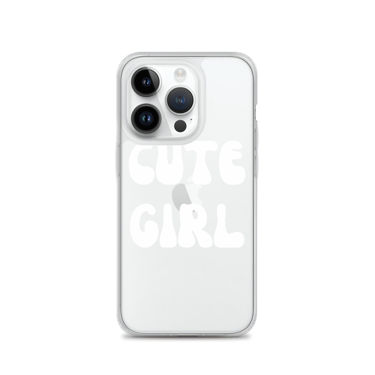 “Cute Girl” Clear Case for iPhone®