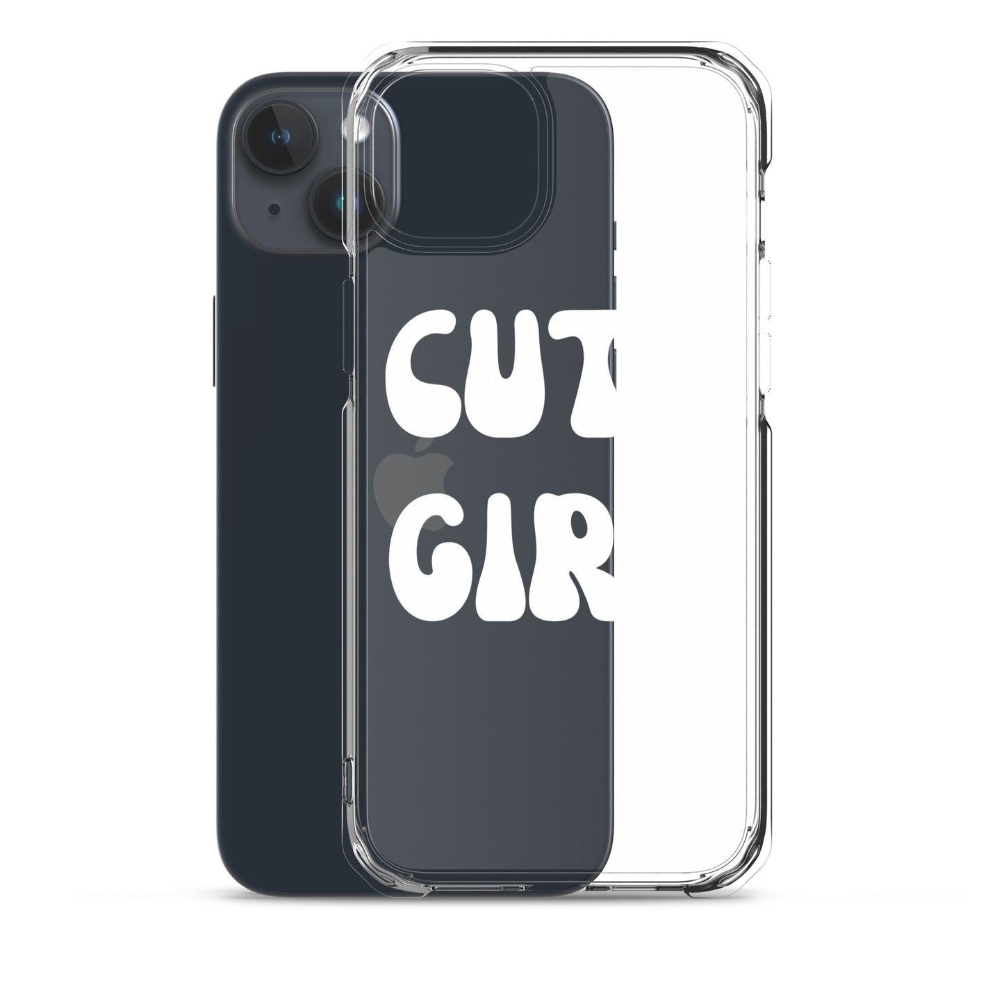 “Cute Girl” Clear Case for iPhone®