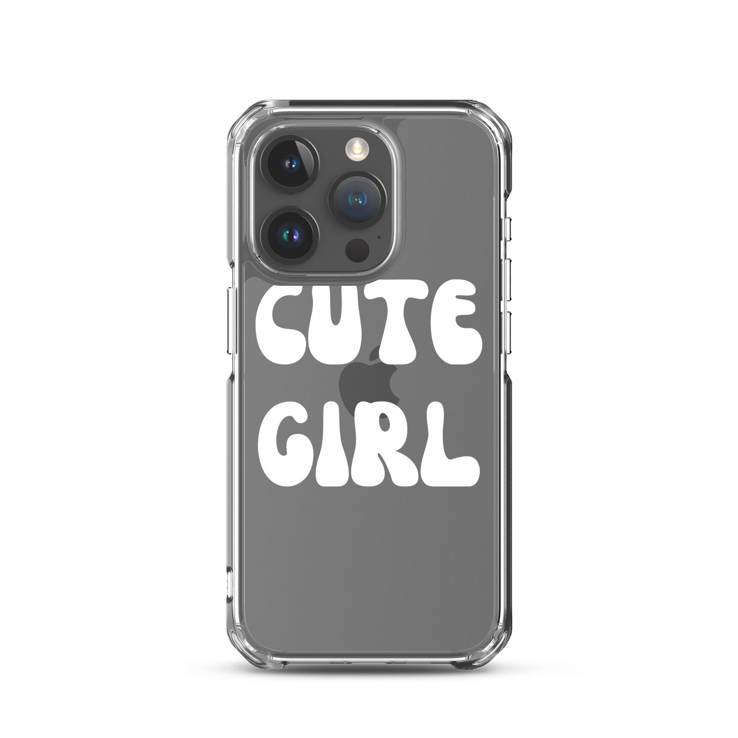 “Cute Girl” Clear Case for iPhone®