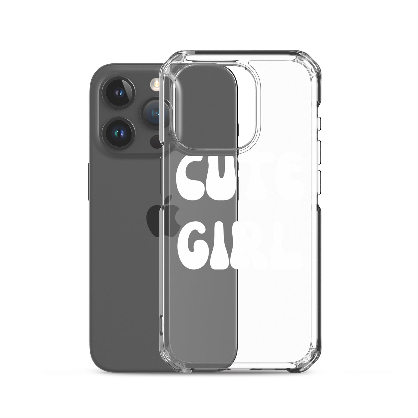 “Cute Girl” Clear Case for iPhone®