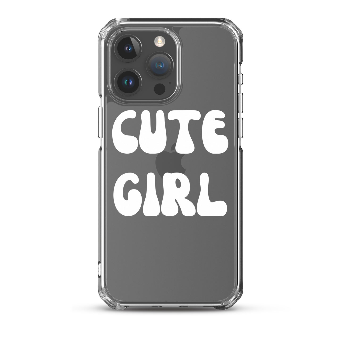 “Cute Girl” Clear Case for iPhone®