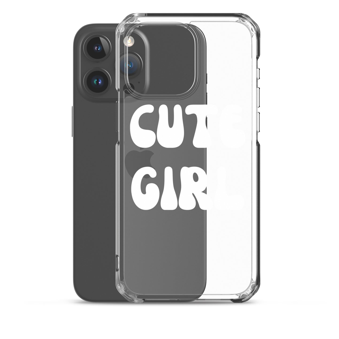 “Cute Girl” Clear Case for iPhone®