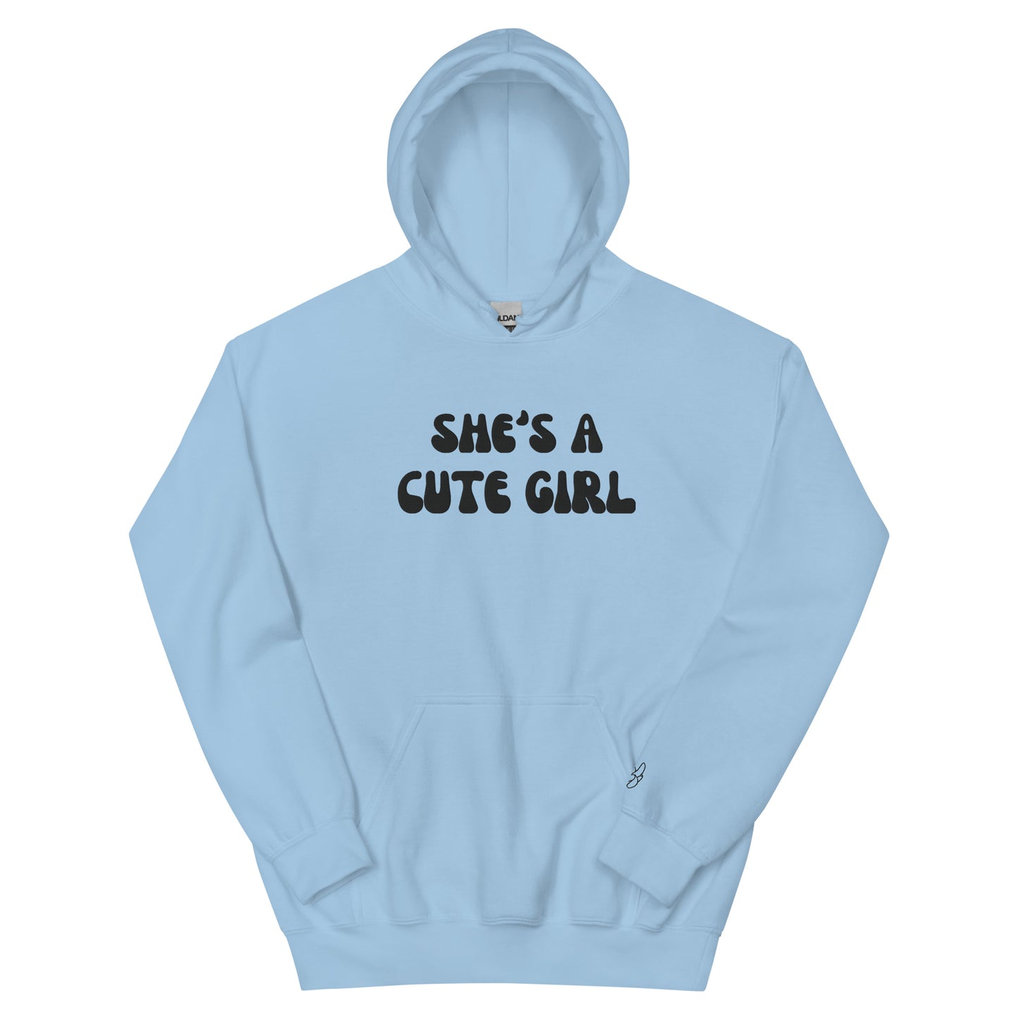 “She’s A Cute Girl” Unisex Hoodie