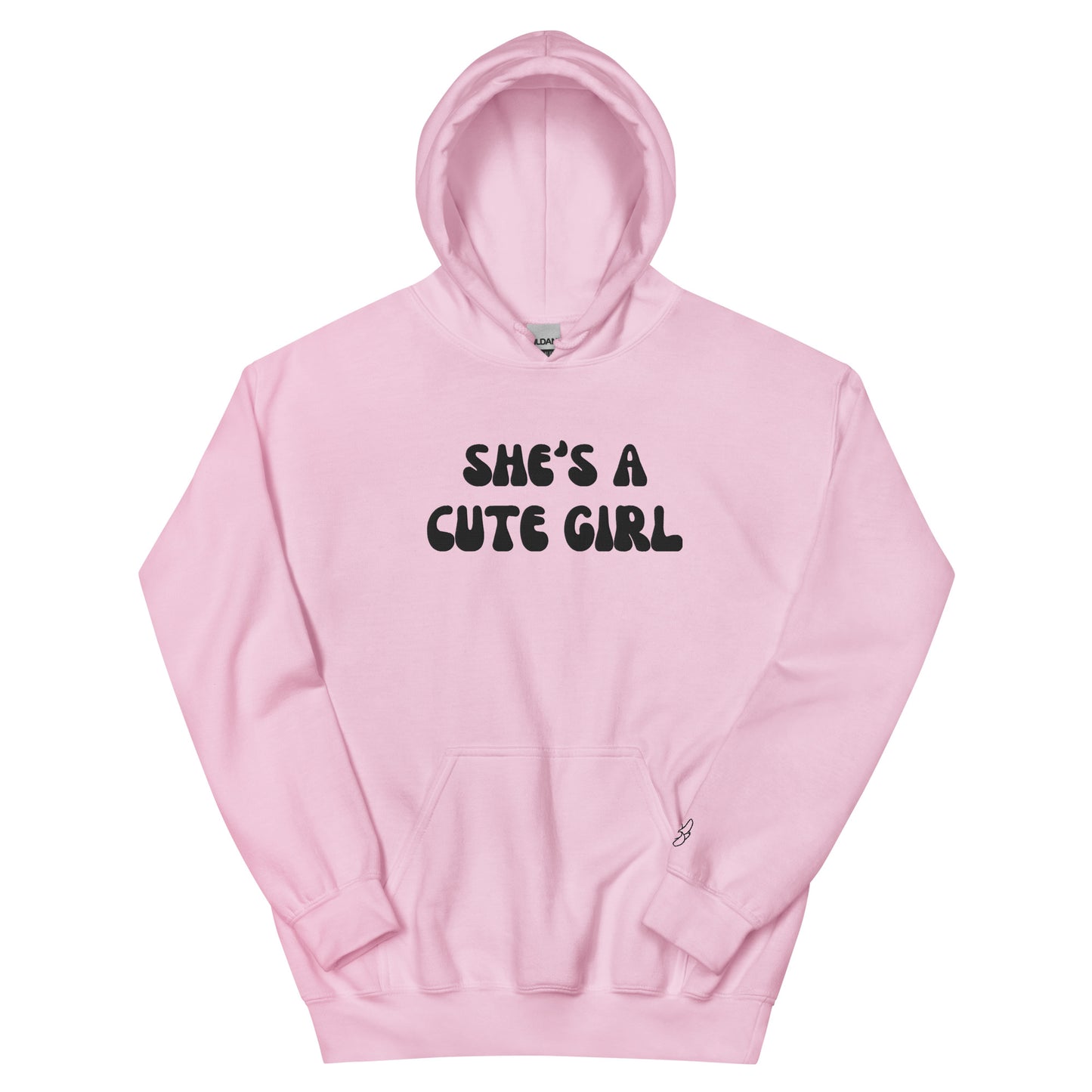 “She’s A Cute Girl” Unisex Hoodie