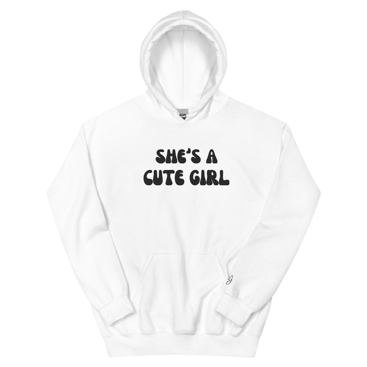 “She’s A Cute Girl” Unisex Hoodie