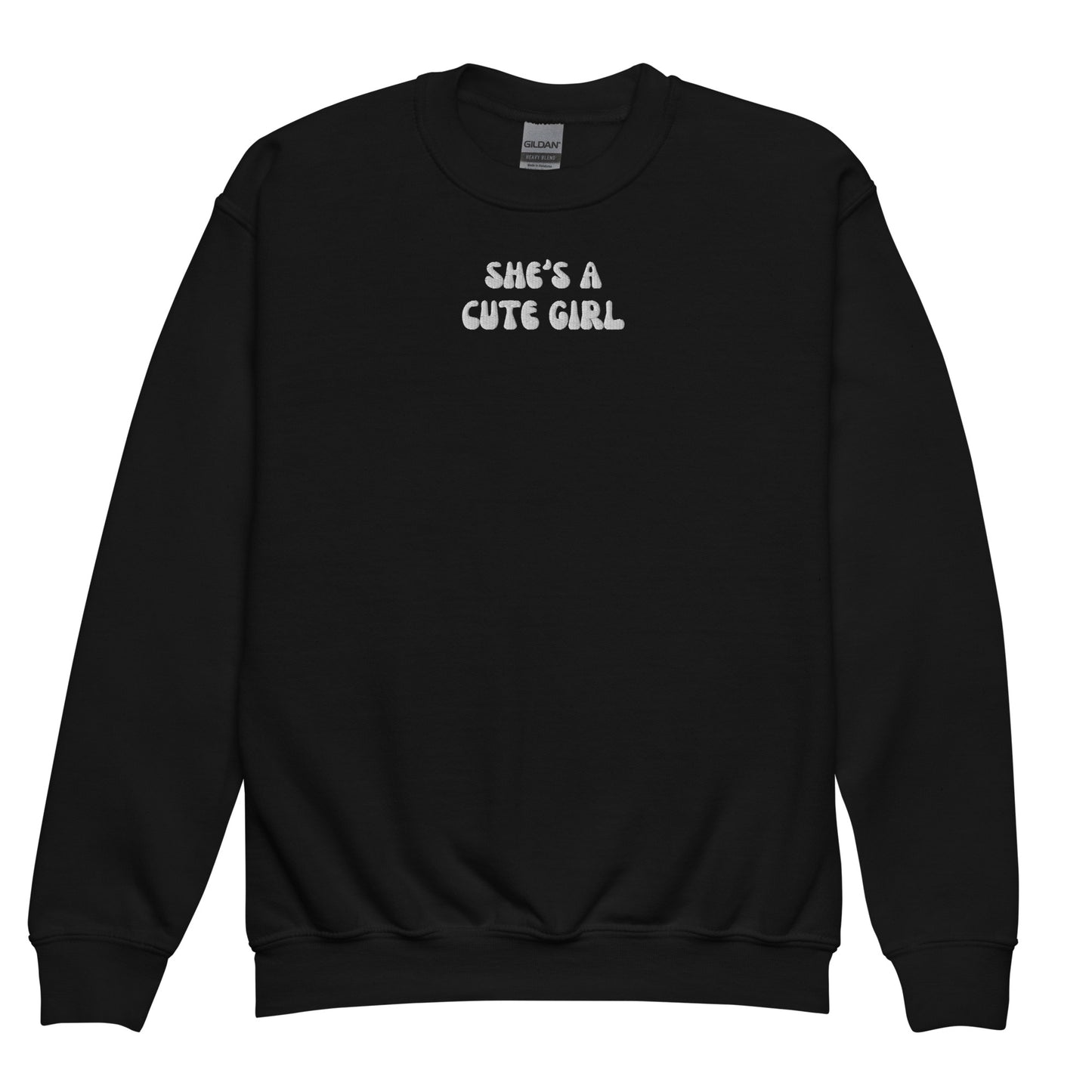 "She's A Cute Girl" Youth Sweatshirt